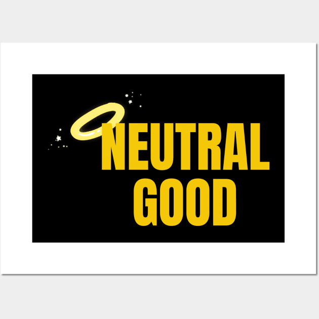 Neutral Good Wall Art by Spatski